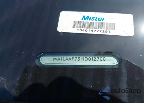 2017 Audi Q7 3.0T Premium from USA, damaged, VIN WA1LAAF75HD012700